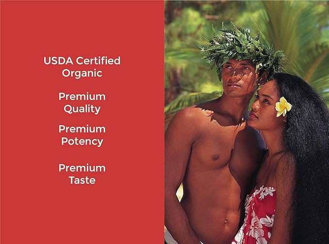Tahiti Trader Island Style High Potency Noni Juice - Pure Noni Fruit Juice Fermented to Vinegar - Organic Antioxidant Superfood Supporting Energy & Body Health - (32oz, 1 Pack)