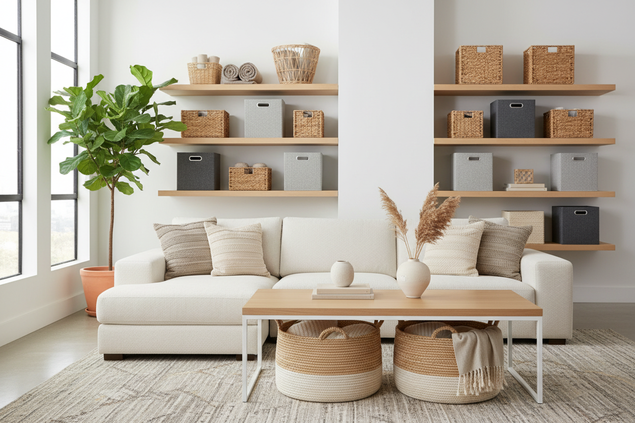 Best Storage Bins for Living Room Organization
