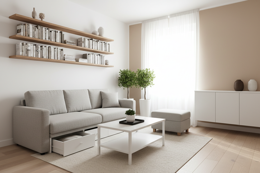 How to Organize a Small Living Room Without Clutter