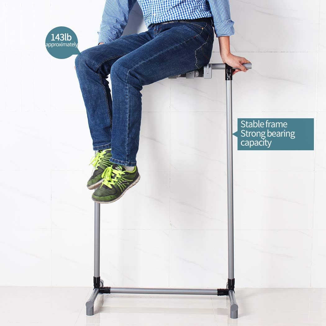 Broom Mop Holder Floor-Mounted mop Rack Cleaning Tool storage for laundry room closet organizer (6racks)